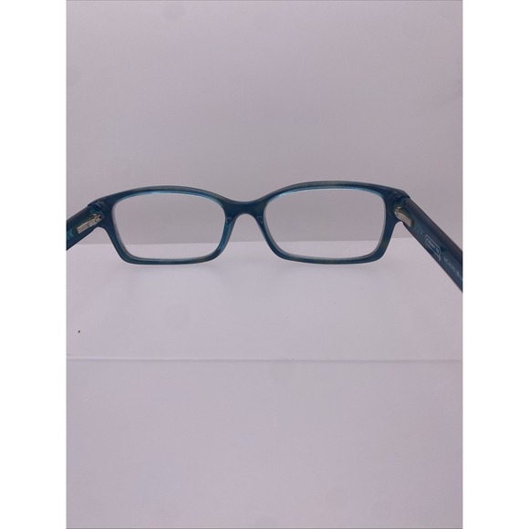 Coach Eyeglasses Women FRAMES ONLY HC 6040 Brooklyn 52-16-135 Tortoise Teal 371 - Picture 11 of 16